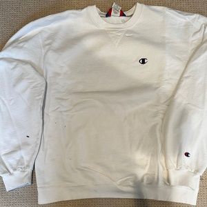 Champion White Sweatshirt